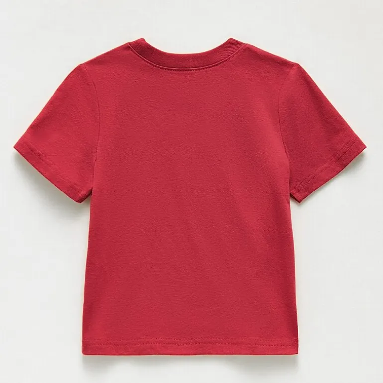 Okie Dokie Toddler & Little Boys Crew Neck Short Sleeve Regular Fit Graphic T-Shirt