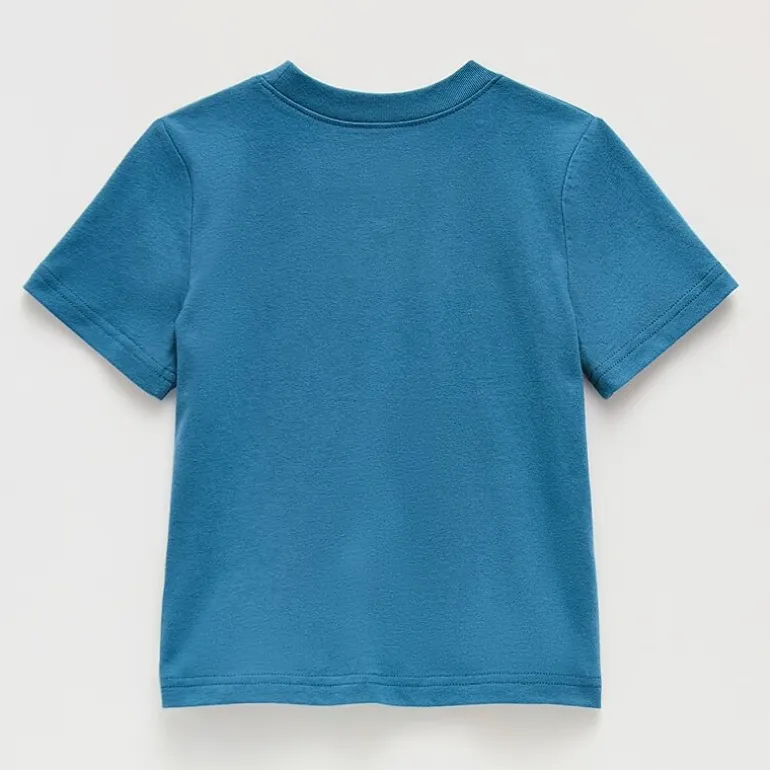 Okie Dokie Toddler & Little Boys Crew Neck Short Sleeve Regular Fit Graphic T-Shirt