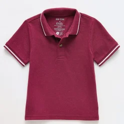 Okie Dokie Toddler & Little Boys Short Sleeve Regular Fit Polo Shirt