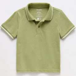 Okie Dokie Toddler & Little Boys Short Sleeve Regular Fit Polo Shirt