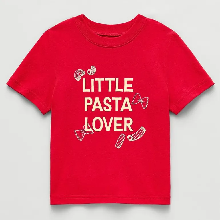 Okie Dokie Toddler & Little Boys Round Neck Short Sleeve Regular Fit Graphic T-Shirt