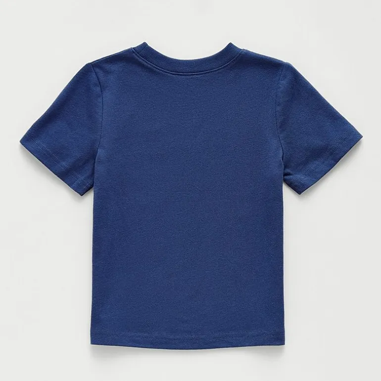 Okie Dokie Toddler & Little Boys Crew Neck Short Sleeve Regular Fit Graphic T-Shirt