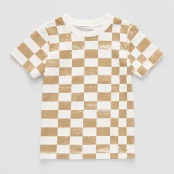 Okie Dokie Toddler & Little Boys Crew Neck Short Sleeve Regular Fit Graphic T-Shirt