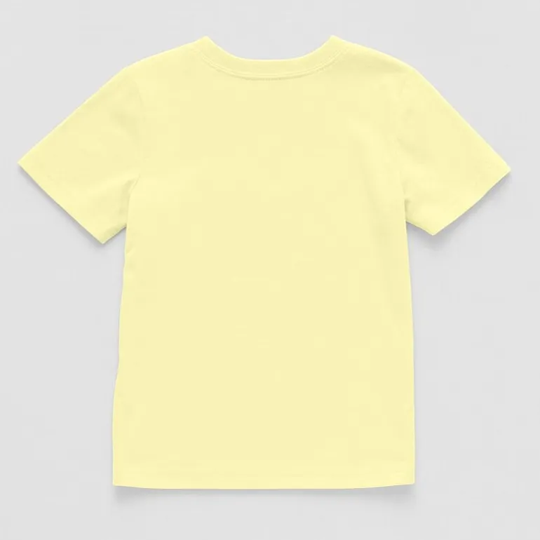 Okie Dokie Toddler & Little Boys Crew Neck Short Sleeve Regular Fit Graphic T-Shirt