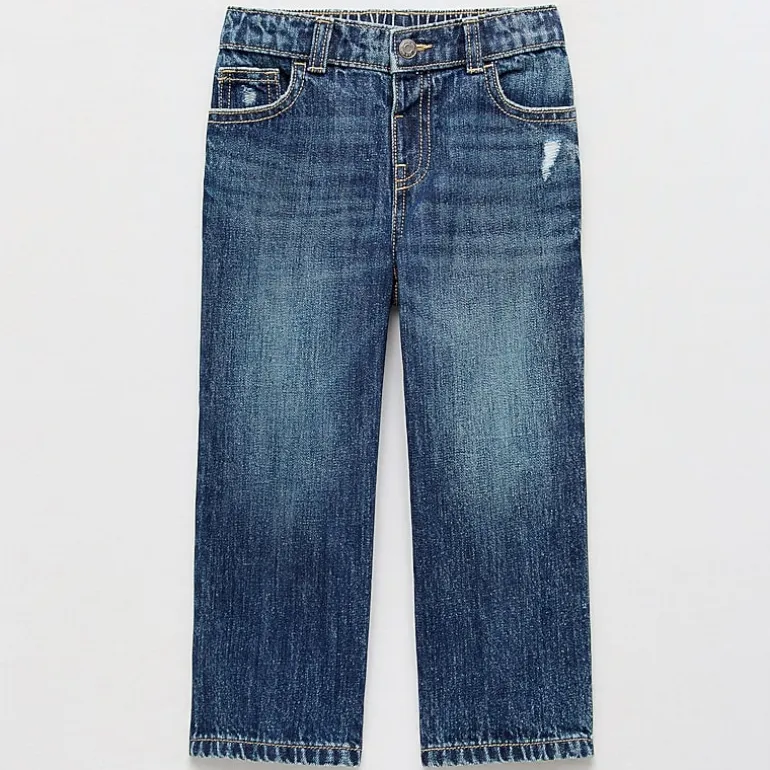 Okie Dokie Toddler & Little Boys Adjustable Waist Relaxed Fit Jean