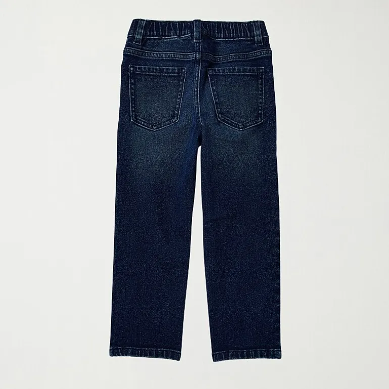 Okie Dokie Toddler & Little Boys Adjustable Waist Straight Leg Jean