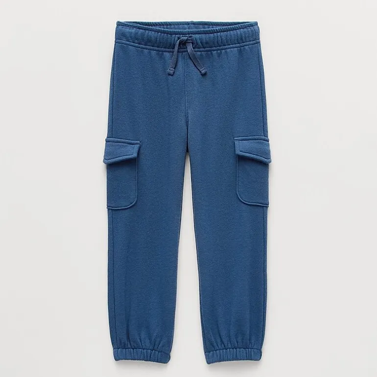 Okie Dokie Toddler & Little Boys Cinched Regular Fit French Terry Pull-On Pant