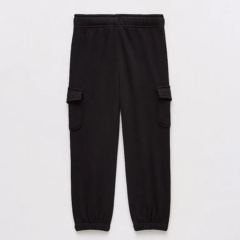 Okie Dokie Toddler & Little Boys Cinched Regular Fit French Terry Pull-On Pant