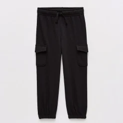 Okie Dokie Toddler & Little Boys Cinched Regular Fit French Terry Pull-On Pant
