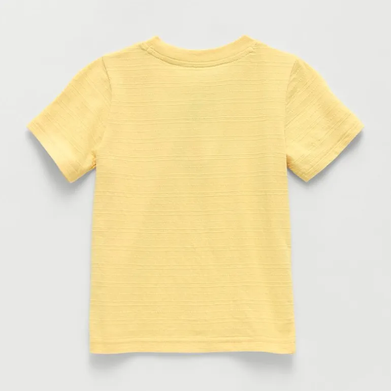 Okie Dokie Toddler & Little Boys Short Sleeve Regular Fit Henley Shirt
