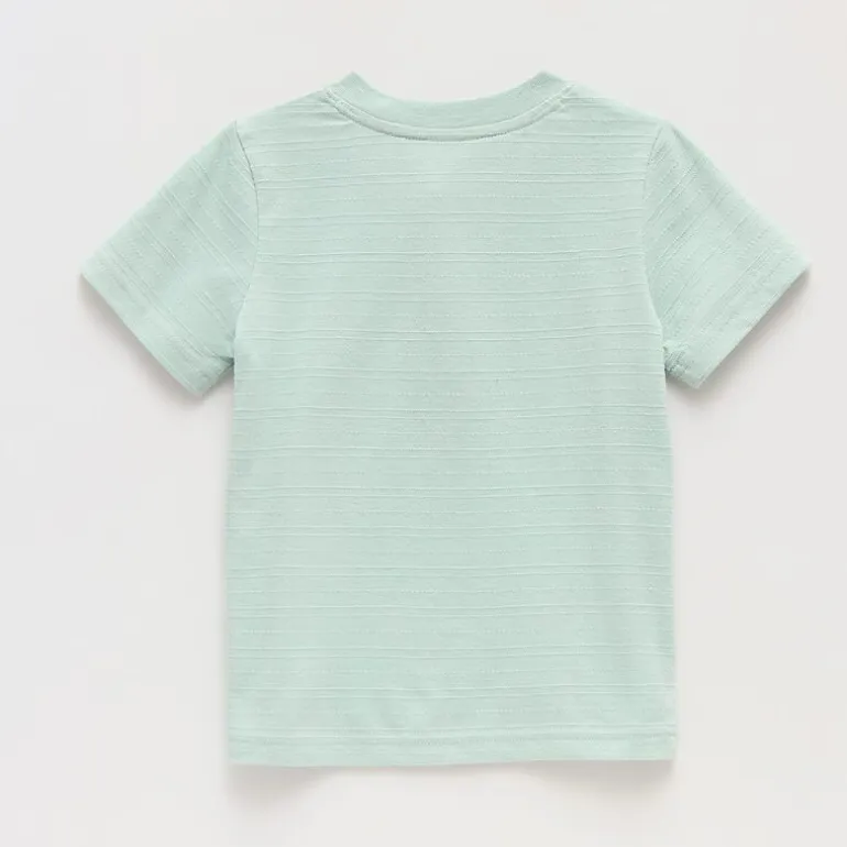 Okie Dokie Toddler & Little Boys Short Sleeve Regular Fit Henley Shirt
