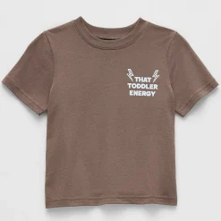 Okie Dokie Toddler & Little Boys Round Neck Short Sleeve Regular Fit Graphic T-Shirt
