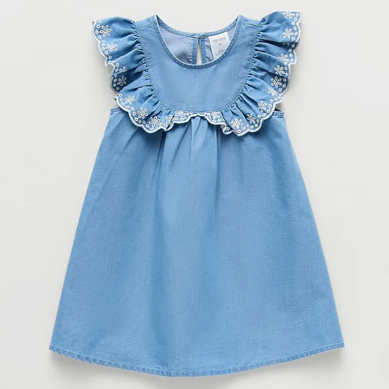 Okie Dokie Toddler & Little Girls Sleeveless A-Line Dress
