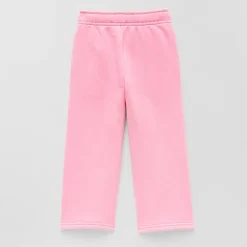 Okie Dokie Toddler & Little Girls Wide Leg Regular Fit Fleece Pull-On Pant