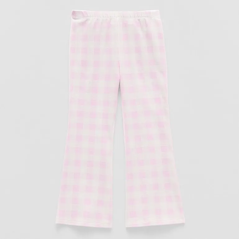 Okie Dokie Toddler & Little Girls Cotton Flare Full Length Leggings