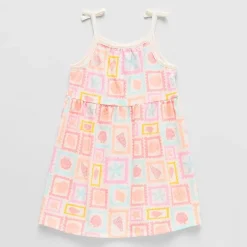 Okie Dokie Toddler & Little Girls Sleeveless A-Line Dress