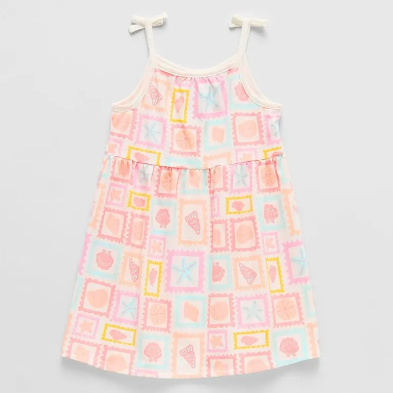 Okie Dokie Toddler & Little Girls Sleeveless A-Line Dress