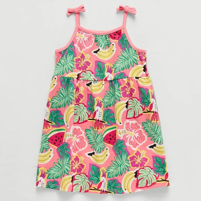 Okie Dokie Toddler & Little Girls Sleeveless A-Line Dress