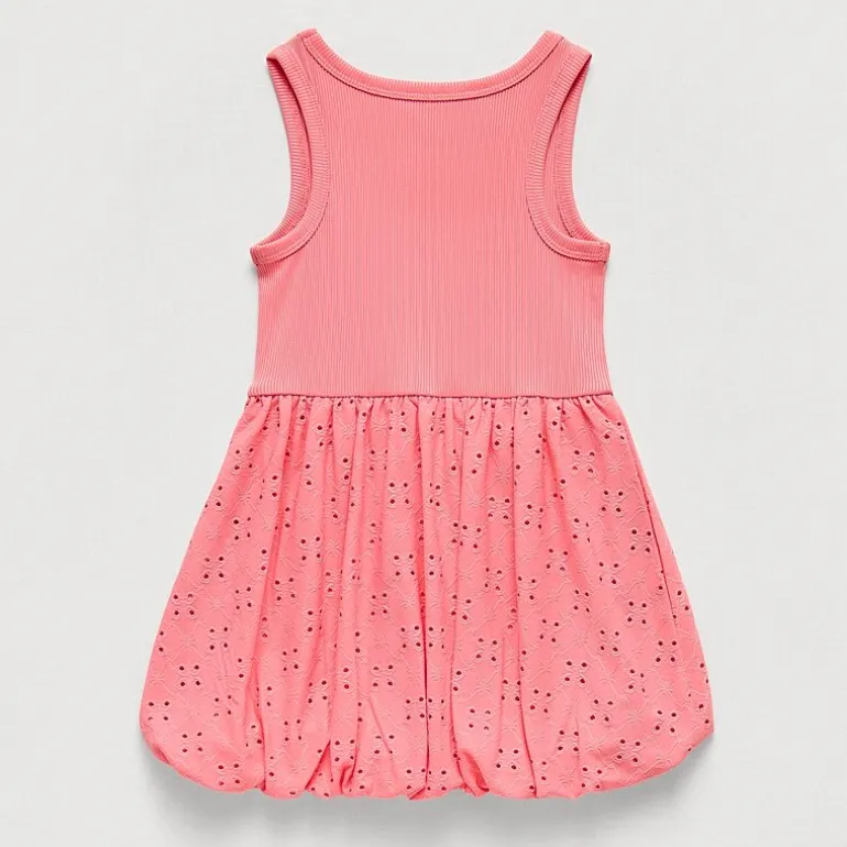 Okie Dokie Toddler & Little Girls Bubble Hem Sleeveless A-Line Dress