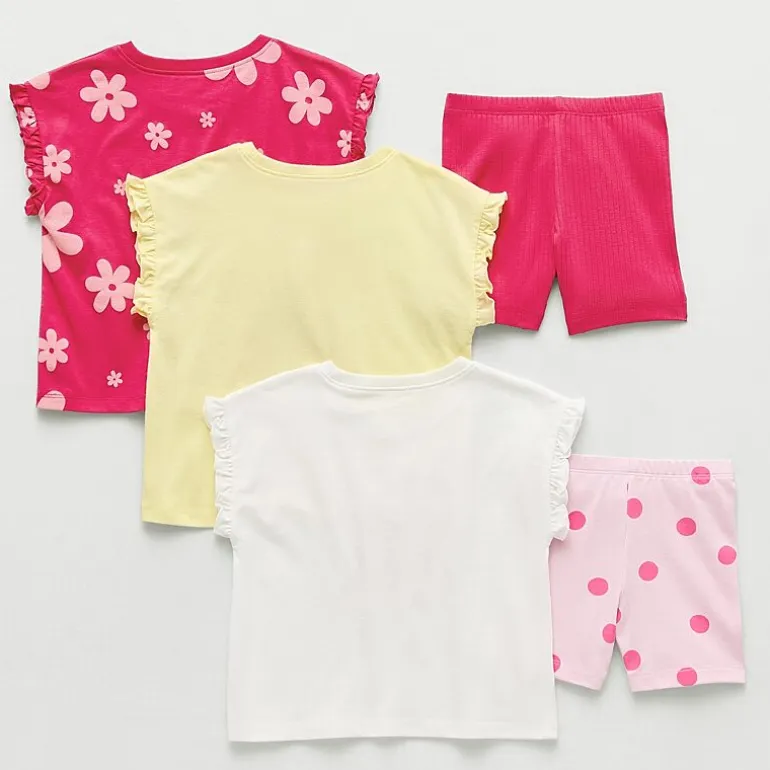Okie Dokie Toddler & Little Girls 5-pc. Short Set
