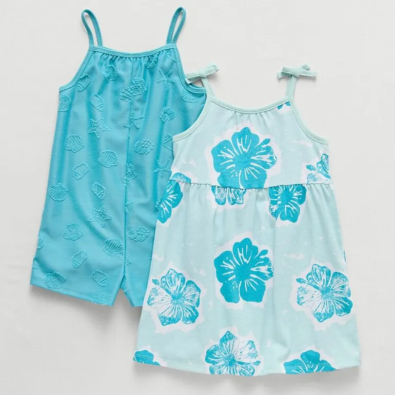 Okie Dokie Toddler & Little Girls 2-pc. Dress Set