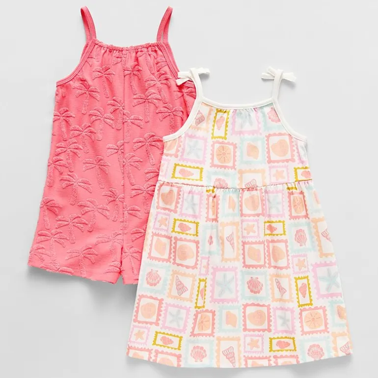 Okie Dokie Toddler & Little Girls 2-pc. Dress Set