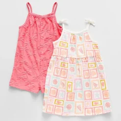 Okie Dokie Toddler & Little Girls 2-pc. Dress Set