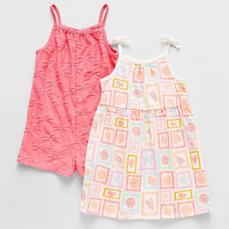 Okie Dokie Toddler & Little Girls 2-pc. Dress Set
