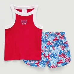 Okie Dokie Toddler & Little Girls 2-pc. Short Set