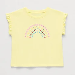 Okie Dokie Toddler & Little Girls Crew Neck Sleeveless Regular Fit Graphic T-Shirt