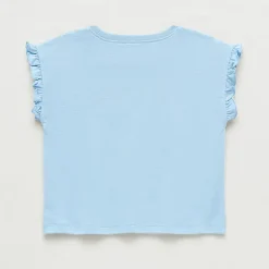 Okie Dokie Toddler & Little Girls Crew Neck Sleeveless Regular Fit Graphic T-Shirt