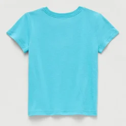 Okie Dokie Toddler & Little Girls Round Neck Short Sleeve Regular Fit Graphic T-Shirt