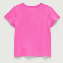 Okie Dokie Toddler & Little Girls Round Neck Short Sleeve Regular Fit Graphic T-Shirt