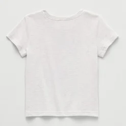 Okie Dokie Toddler & Little Girls Round Neck Short Sleeve Regular Fit Graphic T-Shirt