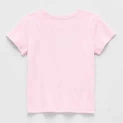 Okie Dokie Toddler & Little Girls Round Neck Short Sleeve Regular Fit Graphic T-Shirt