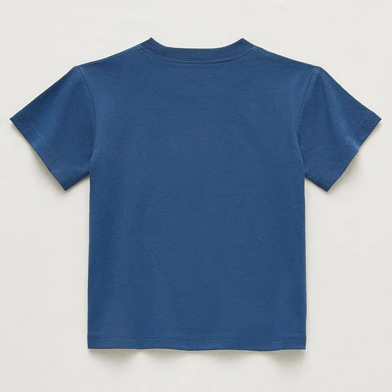 Okie Dokie Toddler & Little Girls Round Neck Short Sleeve Relaxed Fit Graphic T-Shirt