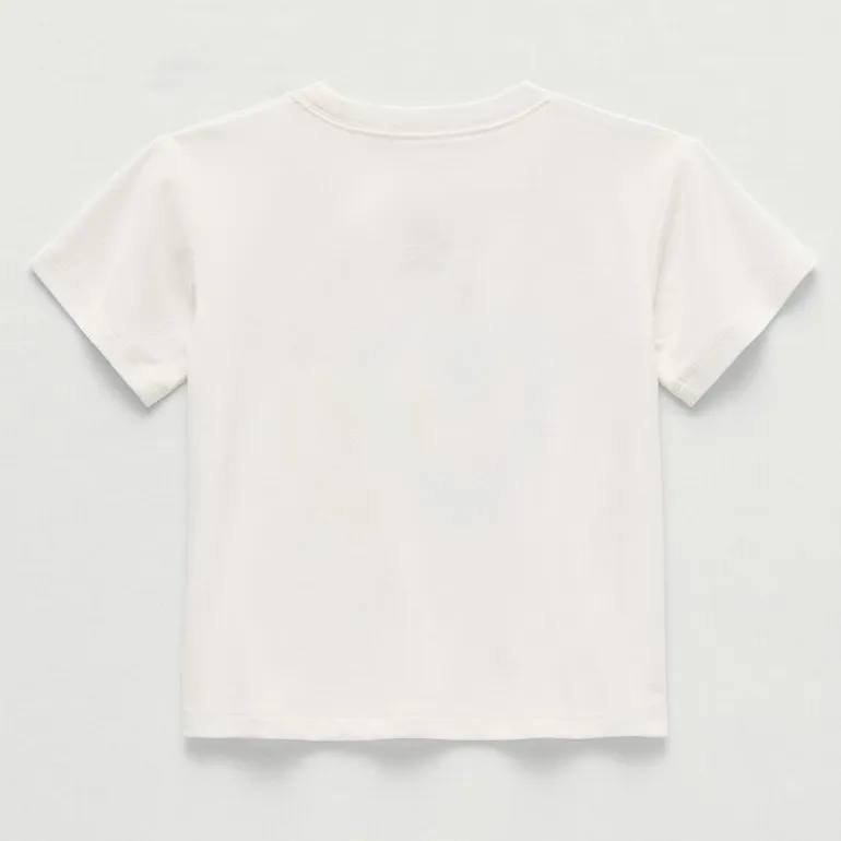 Okie Dokie Toddler & Little Girls Round Neck Short Sleeve Relaxed Fit Graphic T-Shirt