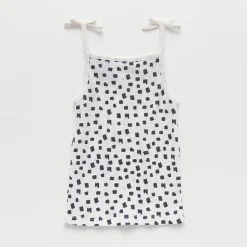 Okie Dokie Toddler & Little Girls Straight Neck Sleeveless Tank Top