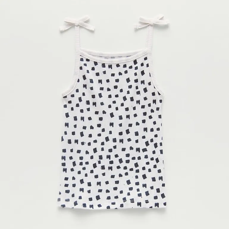 Okie Dokie Toddler & Little Girls Straight Neck Sleeveless Tank Top