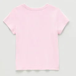 Okie Dokie Toddler & Little Girls Round Neck Short Sleeve Regular Fit Graphic T-Shirt