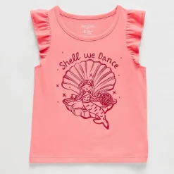 Okie Dokie Toddler & Little Girls Round Neck Sleeveless Tank Top