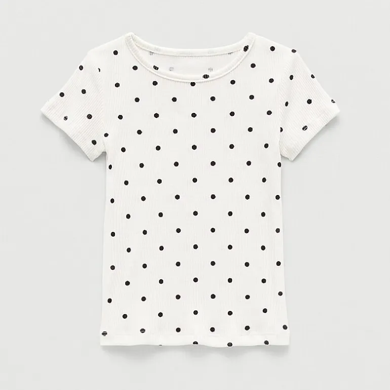 Okie Dokie Toddler & Little Girls Crew Neck Short Sleeve T-Shirt