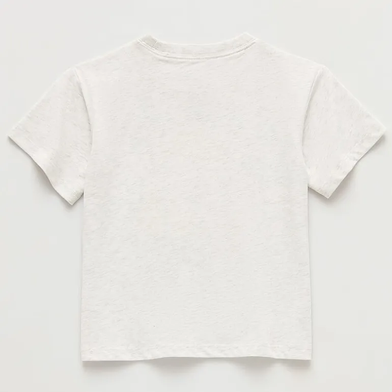 Okie Dokie Toddler & Little Girls Crew Neck Short Sleeve Relaxed Fit Graphic T-Shirt