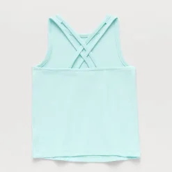 Okie Dokie Toddler & Little Girls Crew Neck Sleeveless Tank Top