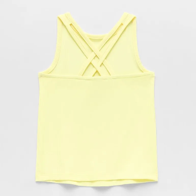 Okie Dokie Toddler & Little Girls Crew Neck Sleeveless Tank Top