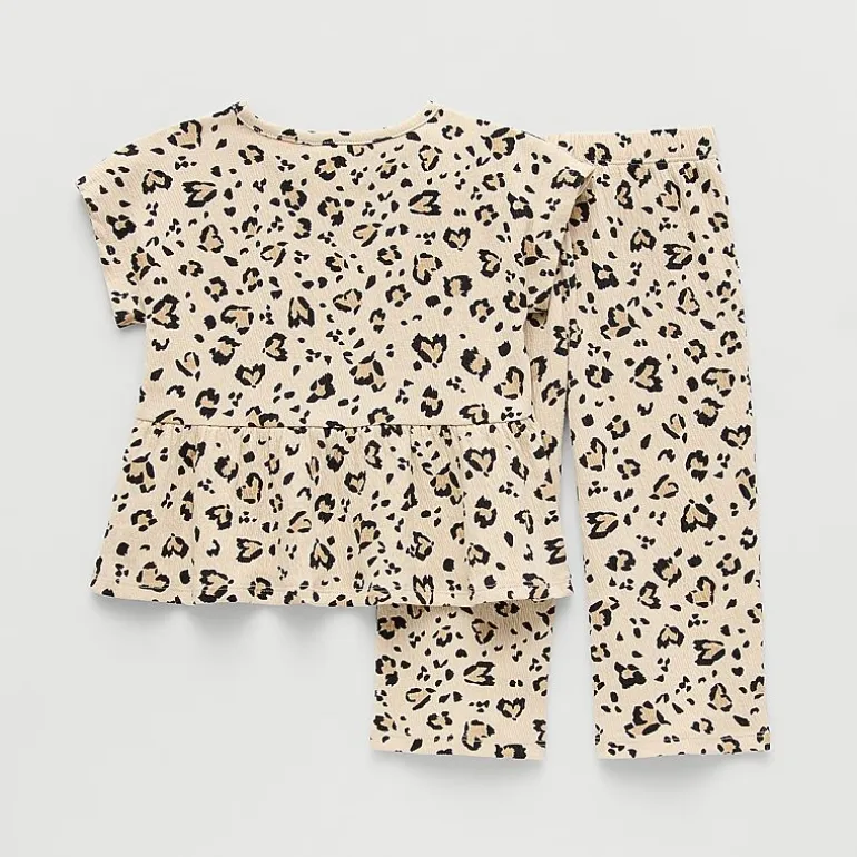 Okie Dokie Toddler & Little Girls 2-pc. Pant Set