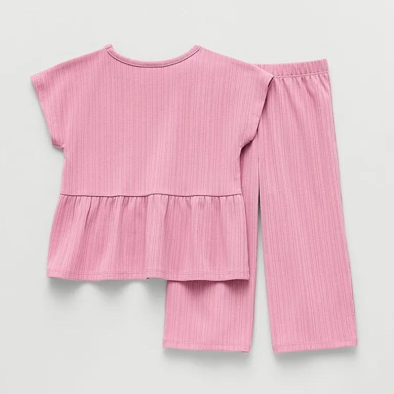 Okie Dokie Toddler & Little Girls 2-pc. Pant Set