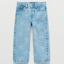 Okie Dokie Toddler & Little Girls Adjustable Waist Loose Fit Jean
