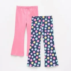 Okie Dokie Toddler & Little Girls Flare 2-pc. Full Length Leggings