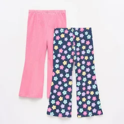 Okie Dokie Toddler & Little Girls Flare 2-pc. Full Length Leggings